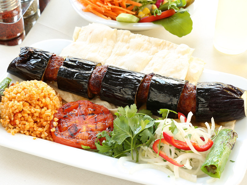 Eggplant Kebab Eggplant Kebab